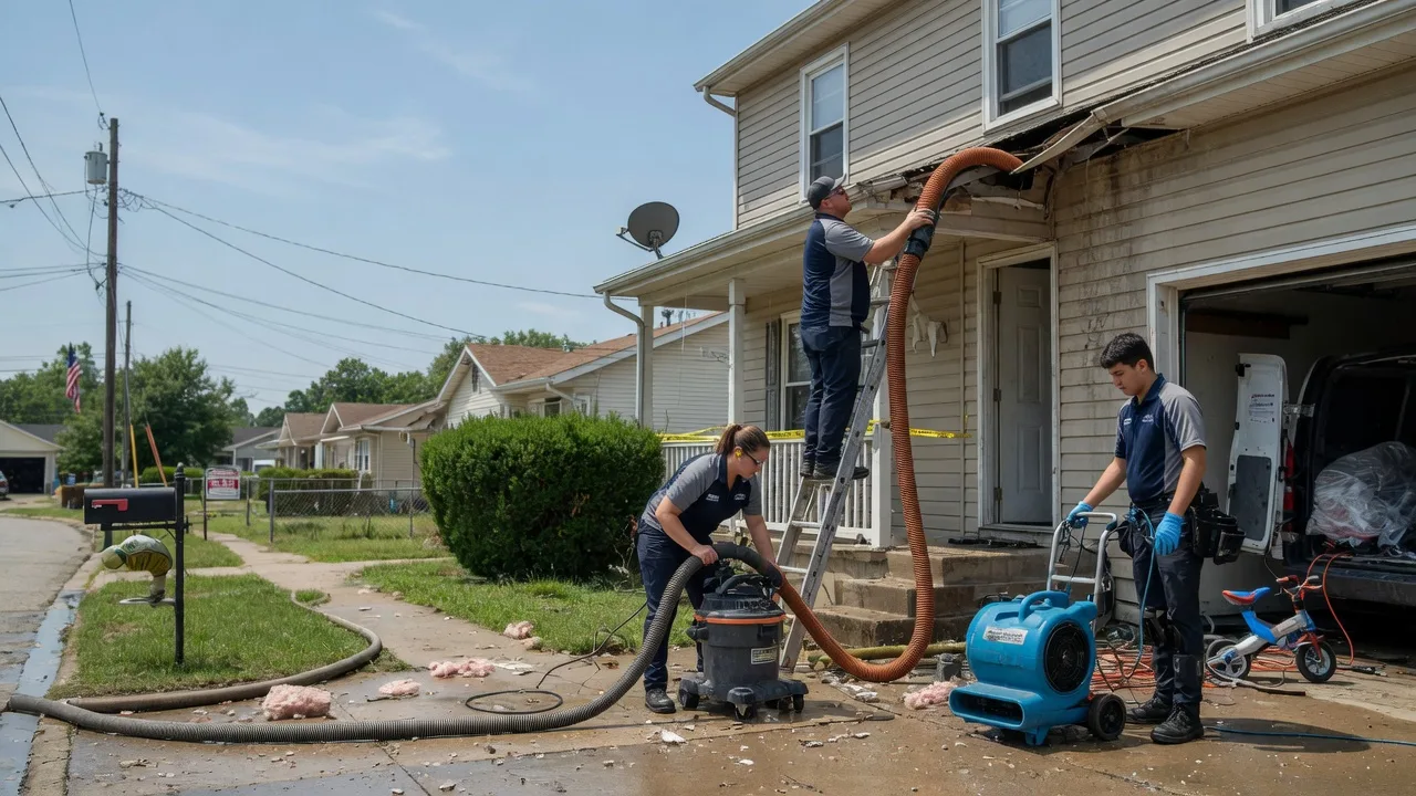 Water Damage Restoration in Russia, OH near me